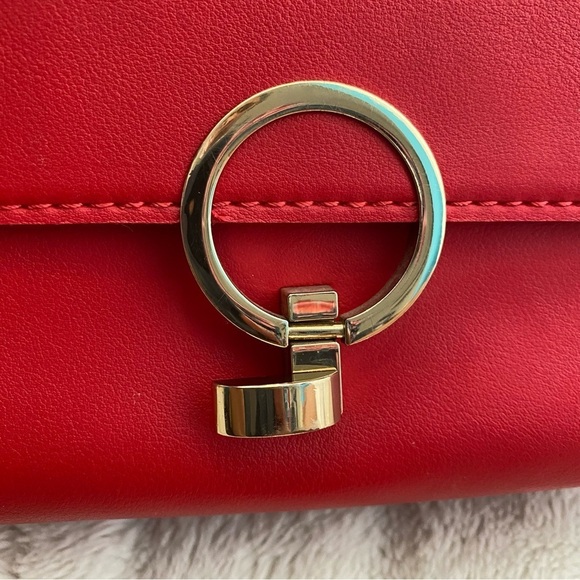 Topshop Vibrant Red Crossbody Bag with Adjustable Strap - Picture 8 of 10
